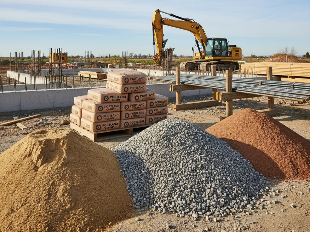 مواد بناء متنوعة عالية الجودة